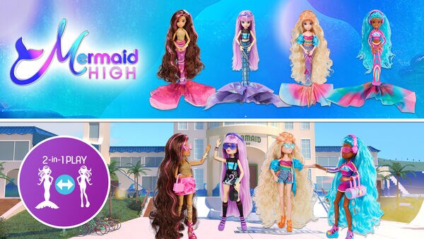 Mermaid Fashion Dolls