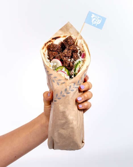 Plant-Based Lamb Souvlaki