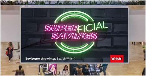 Subversive Eco-Conscious Shopping Ads