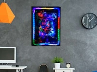 Illuminated LED Artwork Posters Image 1