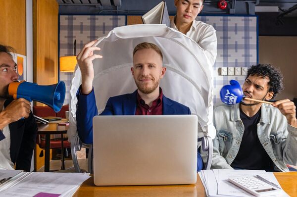 Cocoon-Like Workstation Hoods