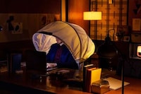 Cocoon-Like Workstation Hoods Image 5