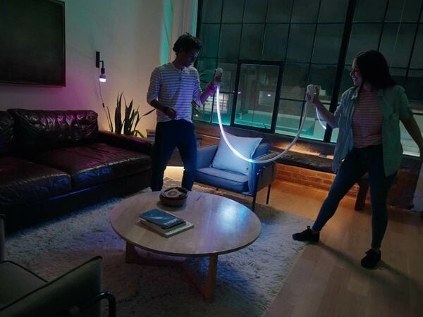 Tubular Light-Based Game Devices