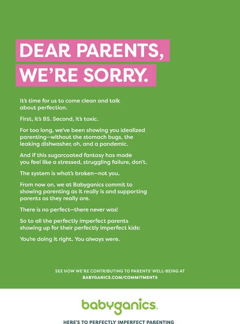 Imperfect Parenting Campaigns