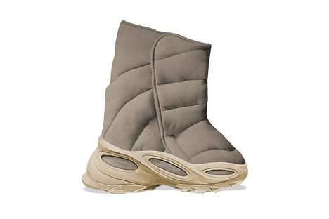 Chunky Padded Winter Footwear