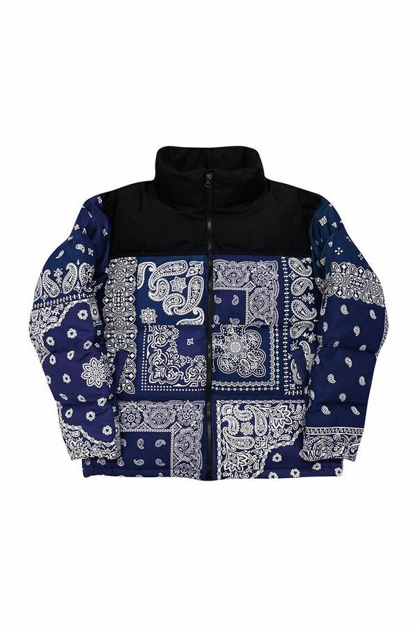 Bandana-Pattern Printed Jackets : bandana down jacket