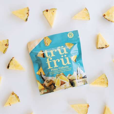 Hyper-Chilled Pineapple Snacks