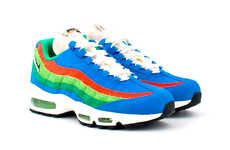 Vibrantly Colored Retro Sneakers
