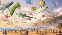 Anime-Style Travel Ads Image 1