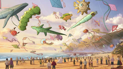 Anime-Style Travel Ads