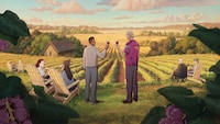 Anime-Style Travel Ads Image 3