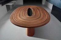 Coiled Timber Dining Tables