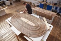 Coiled Timber Dining Tables Image 5
