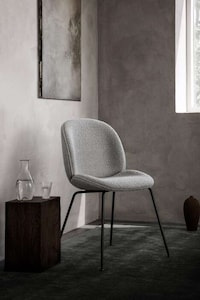Neutral Upholstery Dining Chairs Image 3