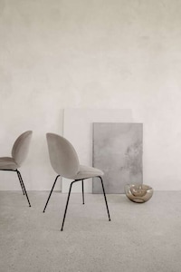 Neutral Upholstery Dining Chairs Image 5