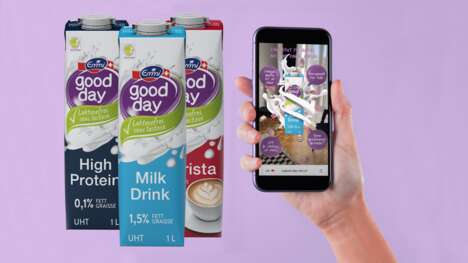 Augmented Reality Milk Cartons