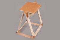 Storage-Friendly Origami Chairs Image 3