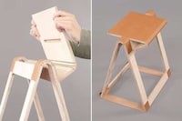 Storage-Friendly Origami Chairs Image 7