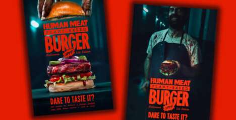 Plant-Based Human Meat Burgers