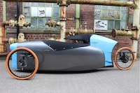 Sleek Electricity-Storing Velomobiles