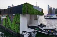 Solar-Powered Floating Pods
