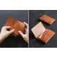 Single-Piece Leather Wallets Image 1