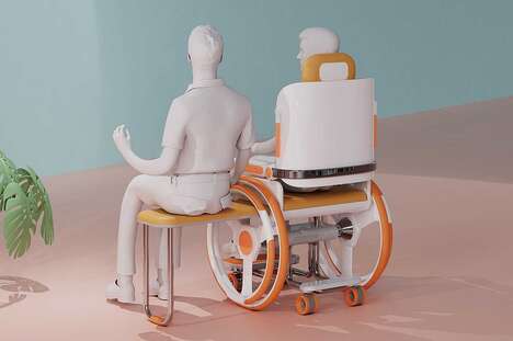 Sliding Seat-Equipped Wheelchairs