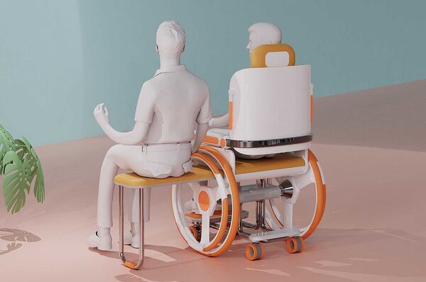 Sliding Seat-Equipped Wheelchairs