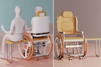 Sliding Seat-Equipped Wheelchairs Image 4