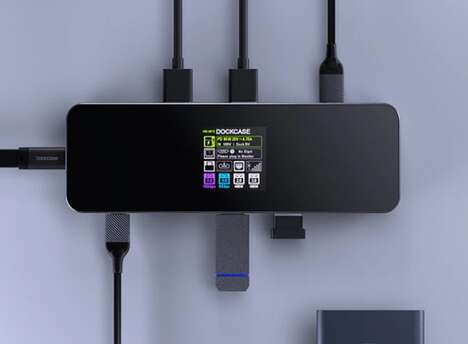 Display Integrated Connectivity Hubs