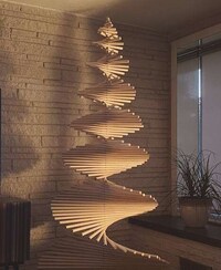 Recycled Wood Christmas Trees Image 2