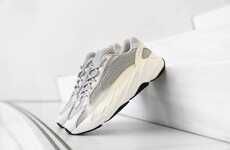 Light Grey Mesh Sneakers