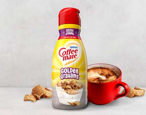 Cereal-Inspired Coffee Creamers