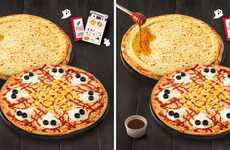 Spooky Halloween-Themed Pizzas