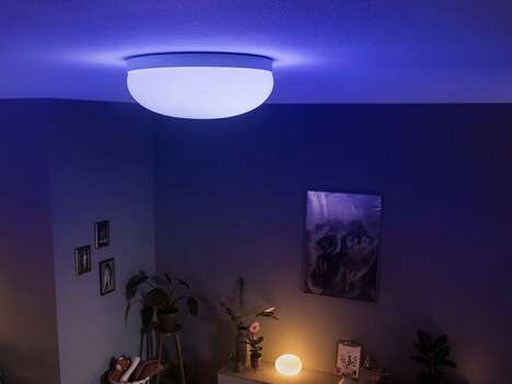 Connected Color-Changing Ceiling Lights
