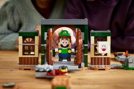 Jogo Pop Green Hill Zone Model Building Set, Block Bricks Kits