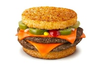 Cheesy Habanero Rice Burgers Image 1