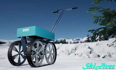 Off-Course Skier Support Devices