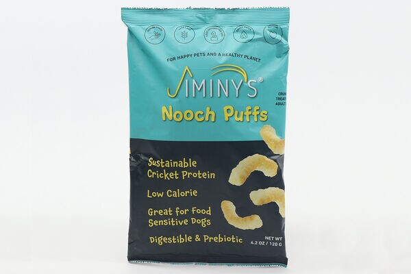 Insect Protein Dog Treats: Jiminy’s Nooch Puffs are Made with ...
