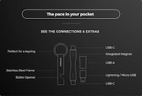 Feature-Packed Key Chain Chargers Image 4