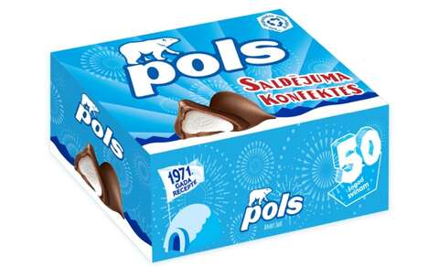 Snow-Inspired Ice Cream Bites