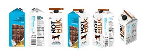 AI-Made Vegan Chocolate Milks