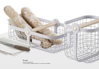 Rotating Shopper Baskets