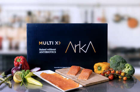 Premium Antibiotic-Free Salmon