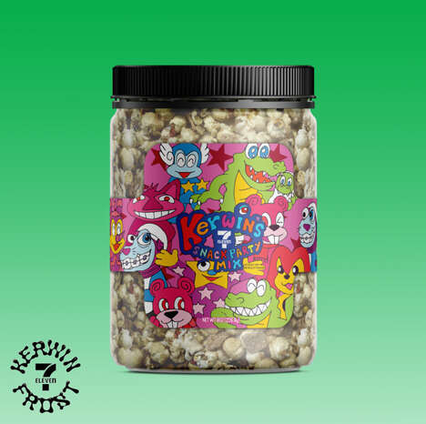 Party Mix Popcorn Snacks
