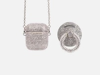 Ultra-Luxe Rhinestone Earphone Cases Image 1