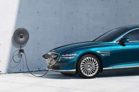 Sleekly Designed EV Chargers