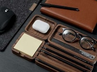 Wooden Magnetic Desktop Organizers