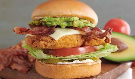 Stacked Fried Chicken Sandwiches