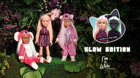 Glow-in-the-Dark Fashion Dolls